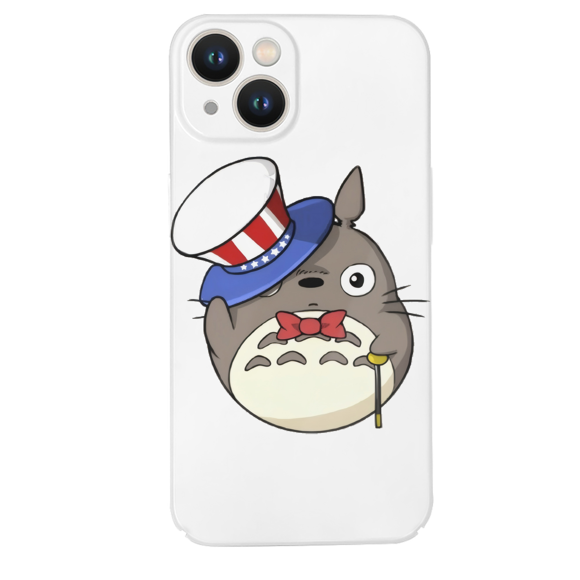 （画像用） となりのトトロ 草壁メイ 草壁サツキ My Neighbor Totoro Satsuki Kusakabe Mei Kusakabe 【iPhone 14シリーズ対応】ハードケース